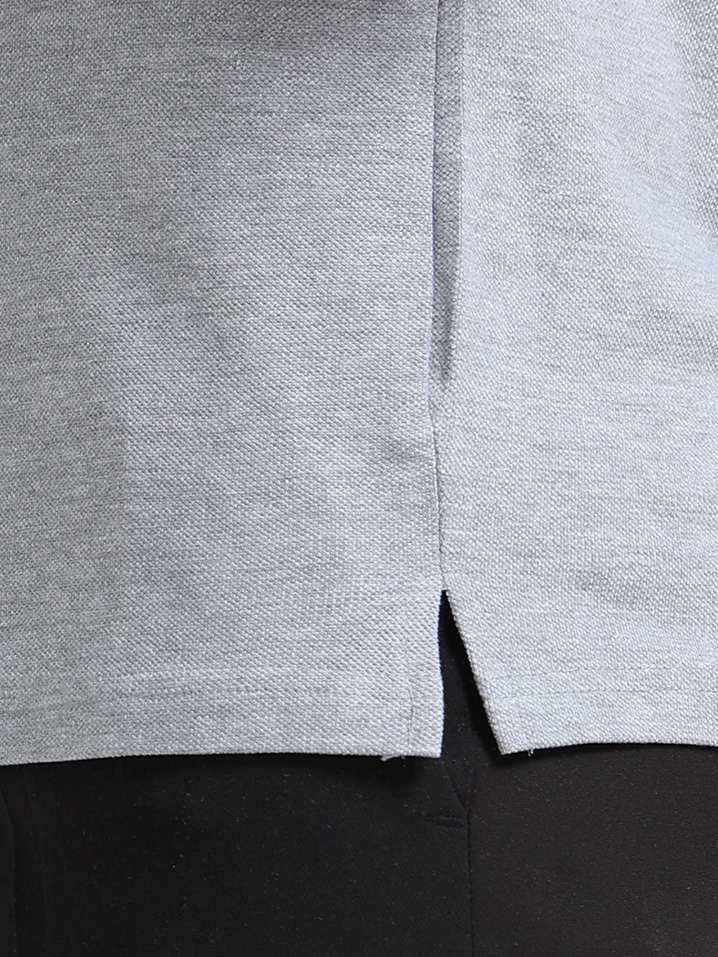Premium Grey Cotton Polo T-Shirt for men's  – Regular Fit